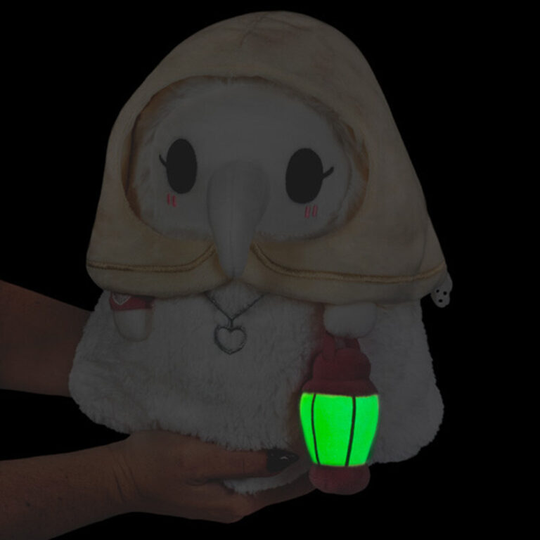 glowing lantern plague beak doctor plush toy