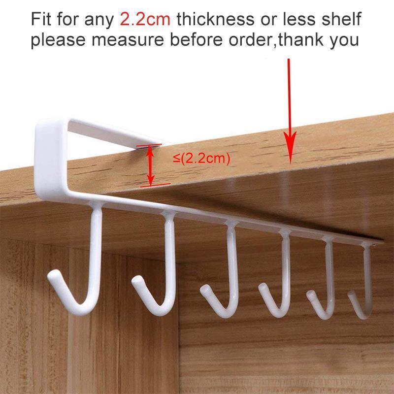 under cabinet clothes hanger rack