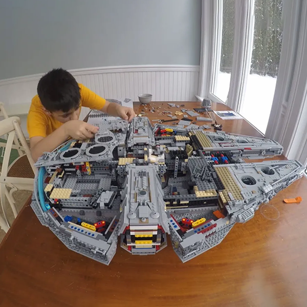 lego star wars ultimate millennium falcon 75192 building kit