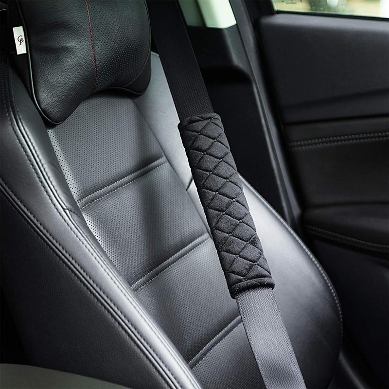 4 Pack Car Seat Belt Pads Soft Shoulder Strap Covers – milkyrainco