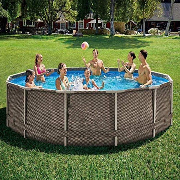 rattan swimming pool