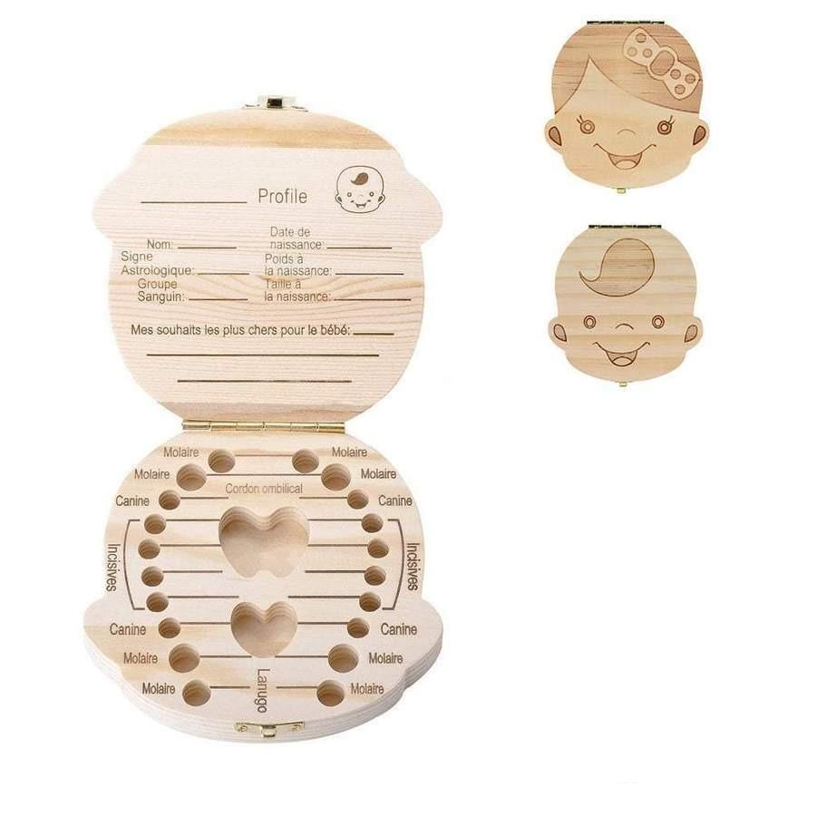 Milk Tooth Box Wooden Chest Primowares