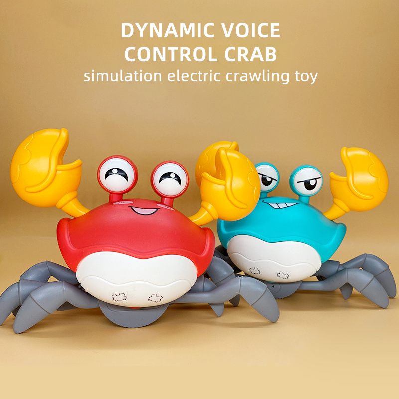 Funny voice-activated crab toy – Recalling-childhood