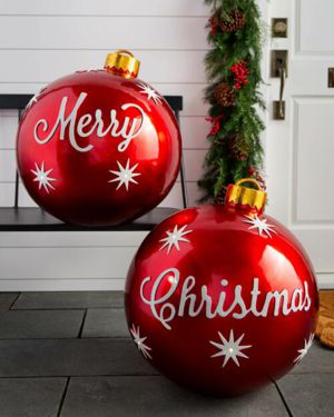 Merry Christmas-Outdoor Christmas Decorations – Recalling-childhood