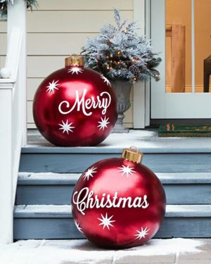 Merry Christmas-Outdoor Christmas Decorations – Recalling-childhood