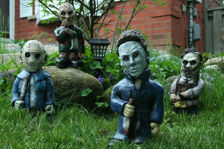 Horror Movie Garden Gnomes Killer - Boycebuy