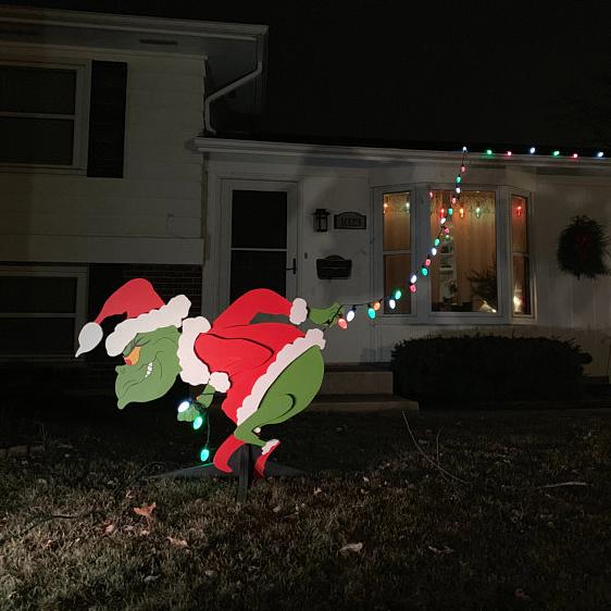 [Black Friday50% off]Grinch Stealing Christmas Lights – Christmas