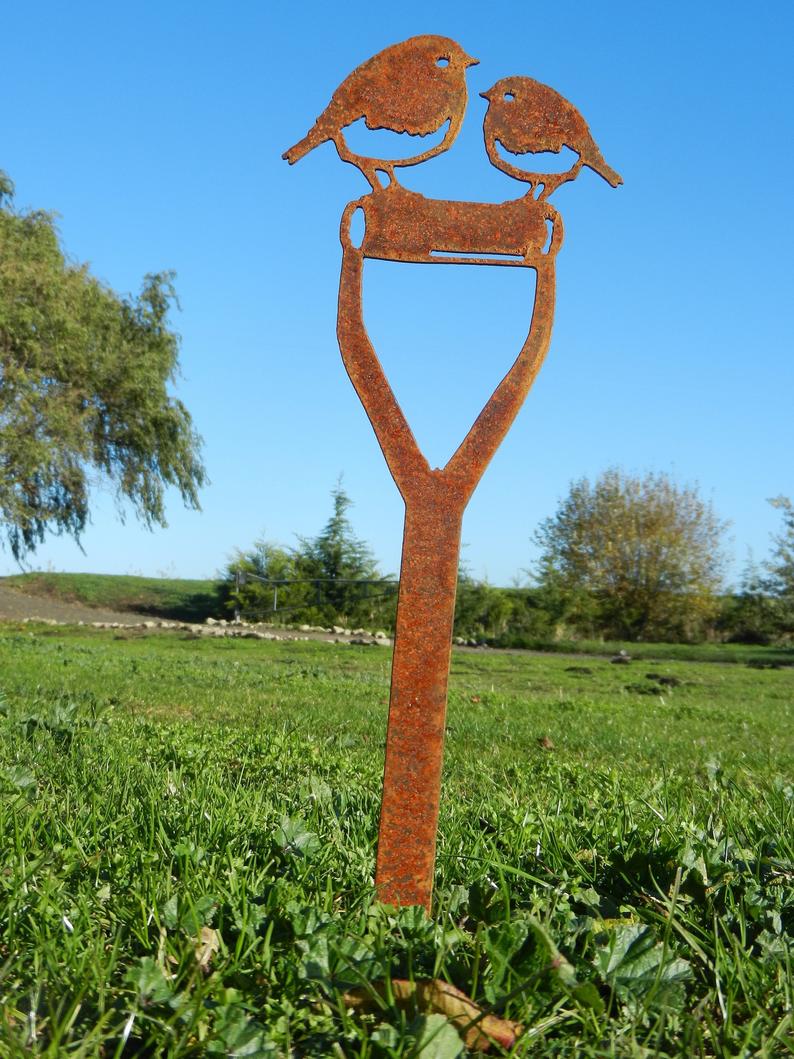 Rusty Metal Bird Art – thanell