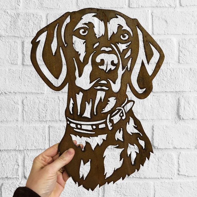 Dog – Rustic Garden Art Sculpture – PerfectStore